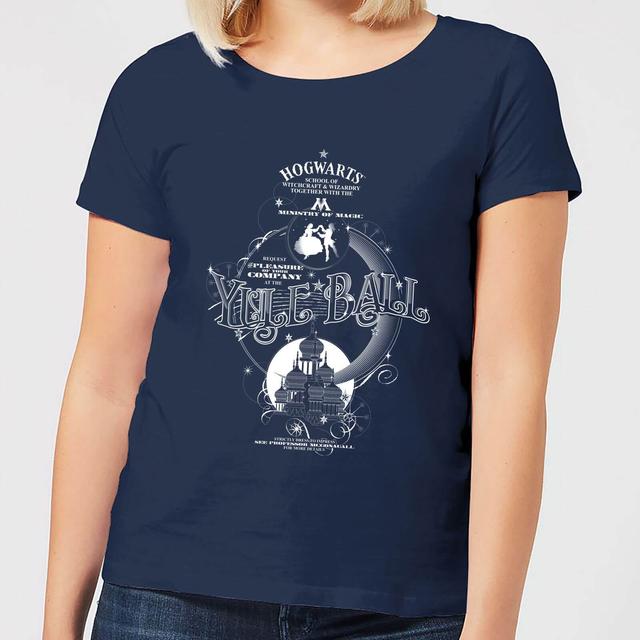 Camiseta Yule Ball para mujer de Harry Potter - Azul marino - L on Productcaster.