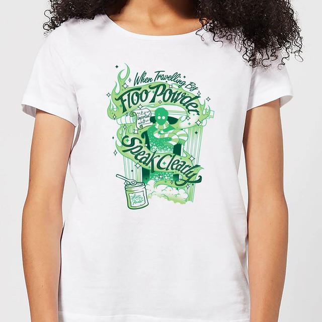 Camiseta Floo Powder para mujer de Harry Potter - Blanco - L on Productcaster.