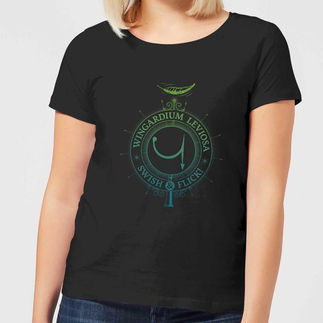 Camiseta para mujer Wingardium Leviosa de Harry Potter - Negro - 3XL on Productcaster.