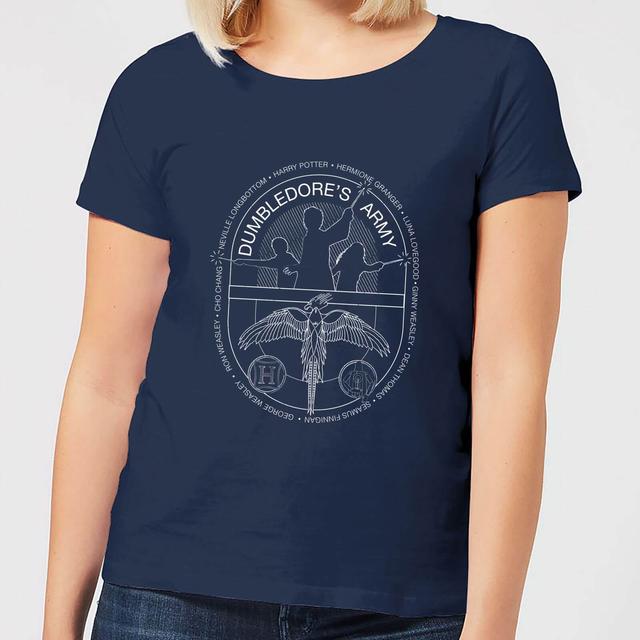 Harry Potter Dumbledore's Army dames t-shirt - Navy - XL on Productcaster.