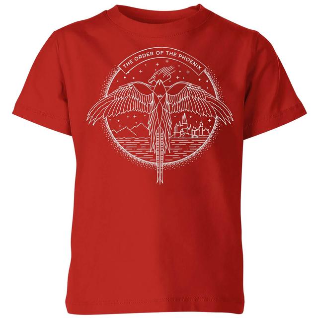 Camiseta para niño La Orden del Fénix de Harry Potter - Rojo - 9-10 años - Rojo on Productcaster.