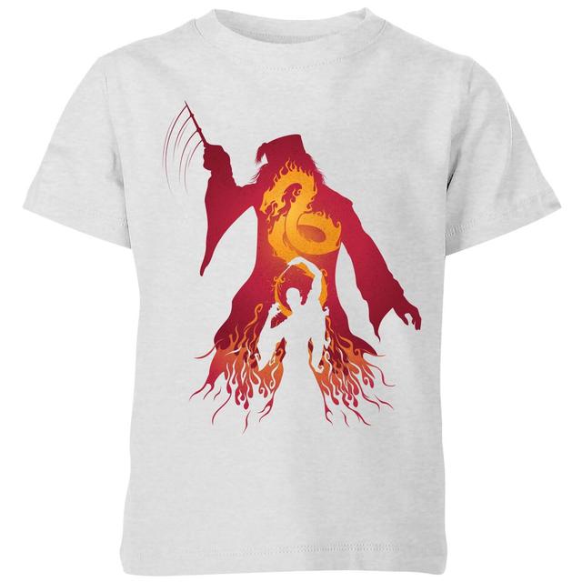 Camiseta para niños Dumbledore Voldemort de Harry Potter - Gris - 11-12 años on Productcaster.