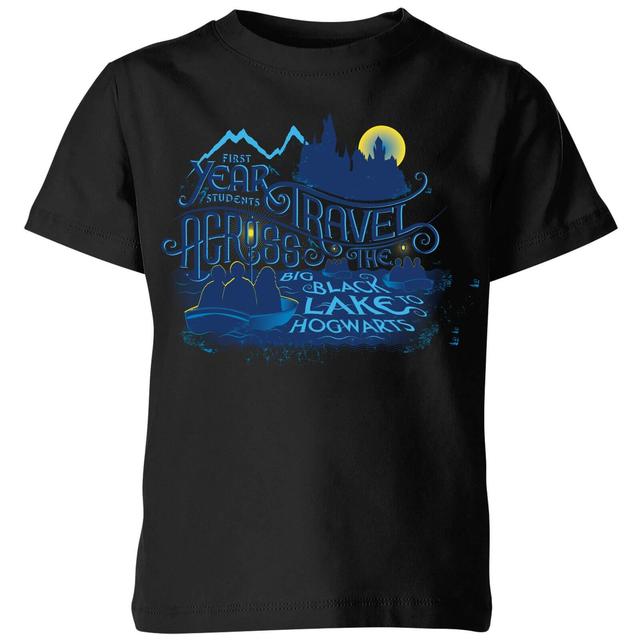 Camiseta First Years de Harry Potter para niño - Negro - 7-8 años - Negro on Productcaster.