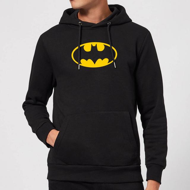 Justice League Batman Logo Hoodie - Black - S on Productcaster.