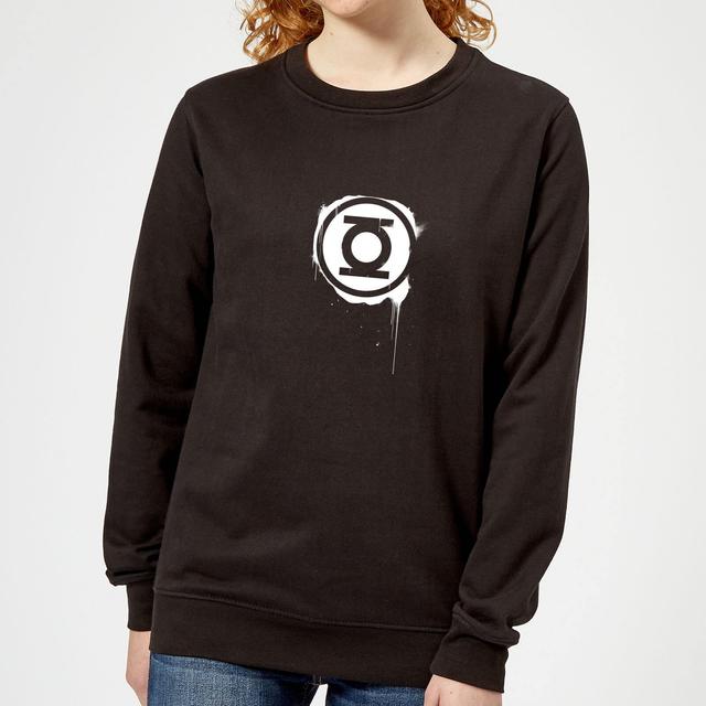 Sudadera para mujer Justice League Graffiti Green Lantern - Negro - L - Negro on Productcaster.