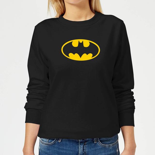 Sudadera para mujer Justice League Batman Logo - Negro - XXL - Negro on Productcaster.