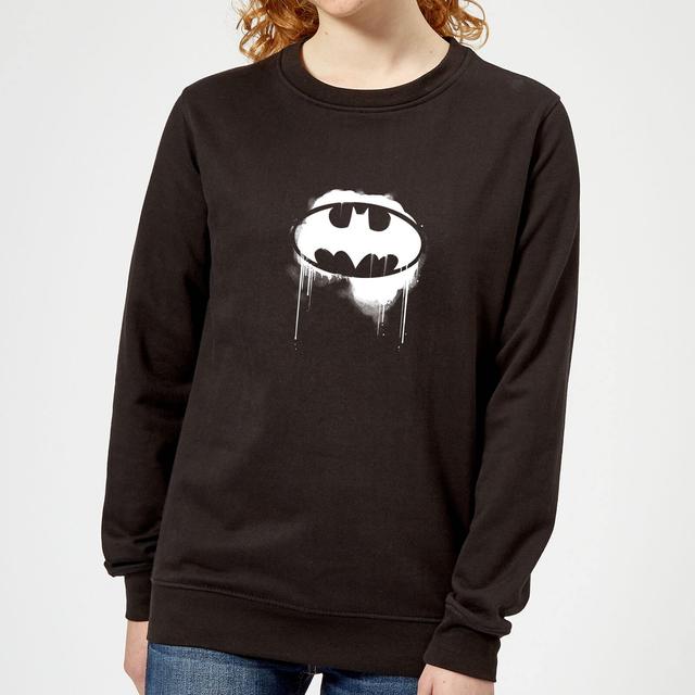 Sudadera con capucha Justice League Graffiti Batman para mujer - Negro - XS - Negro on Productcaster.