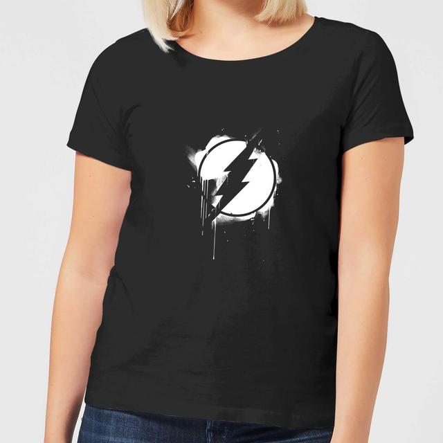 Camiseta The Flash Graffiti de Justice League para mujer - Negro - 3XL - Negro on Productcaster.