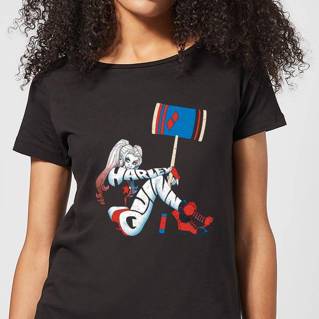 Camiseta para mujer Harley Quinn de Batman - Negro - 3XL on Productcaster.