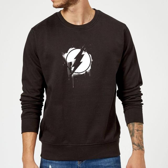 Justice League Graffiti The Flash Jumper - Black - XL on Productcaster.