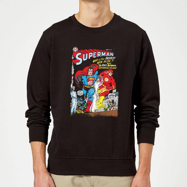 Sudadera con capucha Who Is The Fastest Man Alive de Justice League - Negro - S - Negro on Productcaster.