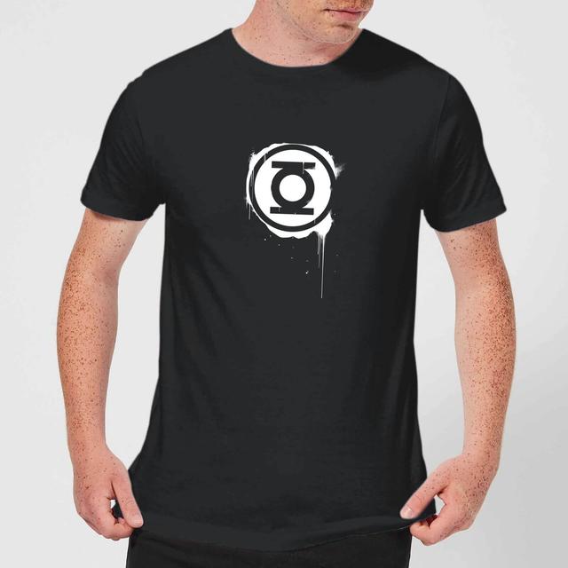 Camiseta de Justice League Graffiti Green Lantern para hombre - Negro - M on Productcaster.