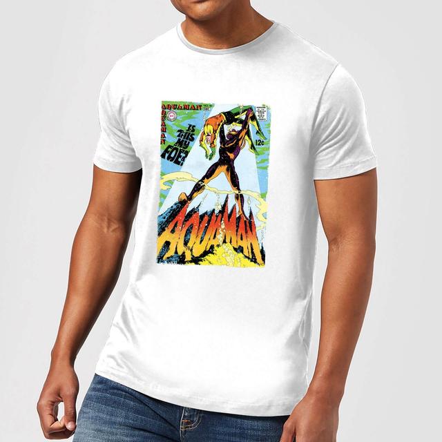 Camiseta Aquaman Cover de Justice League para hombre - Blanco - 5XL - Blanco on Productcaster.