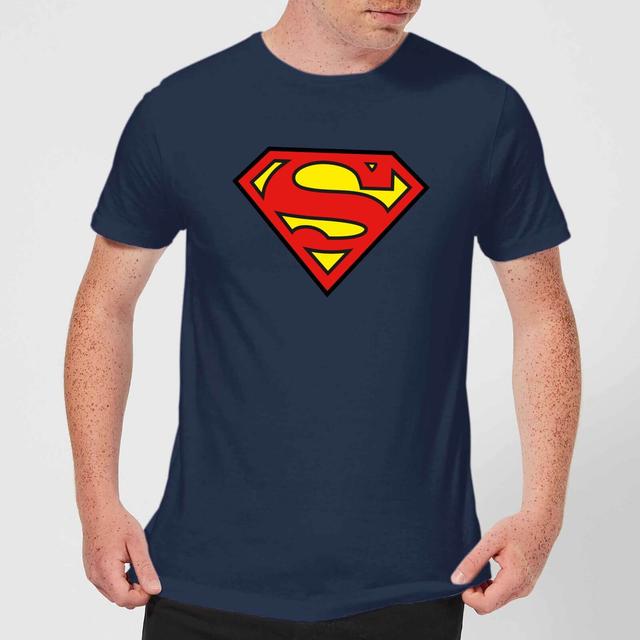 Camiseta para hombre Justice League Superman Logo - Azul marino - S on Productcaster.