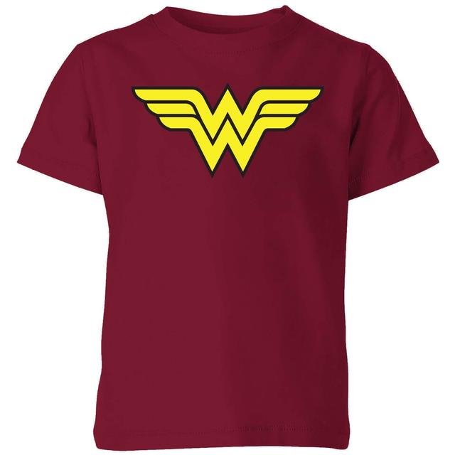 Camiseta Wonder Woman Logo de Justice League para niño - Burdeos - 9-10 años on Productcaster.