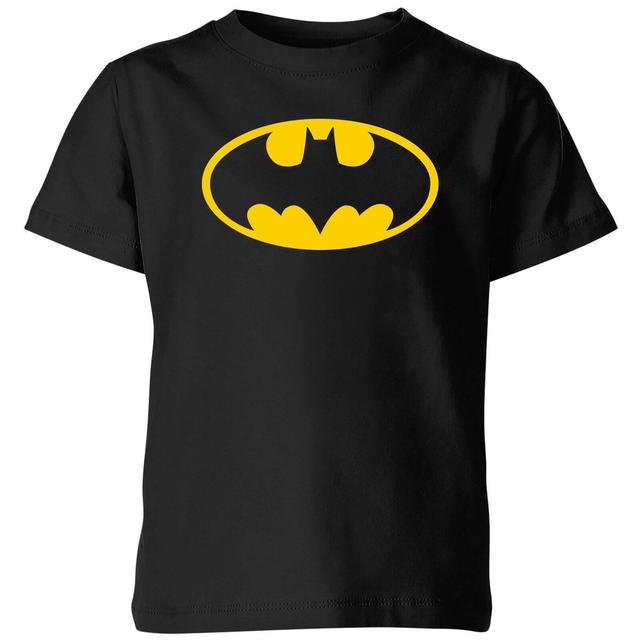 Camiseta para niño Justice League Batman Logo - Negro - 5-6 años on Productcaster.