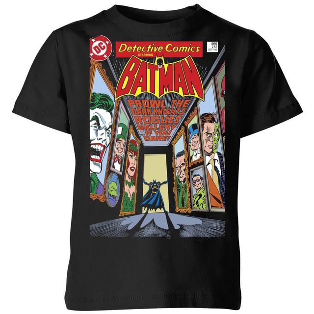 Camiseta para niño The Dark Knight's Rogues Gallery Cover de Batman - Negro - 7-8 años on Productcaster.