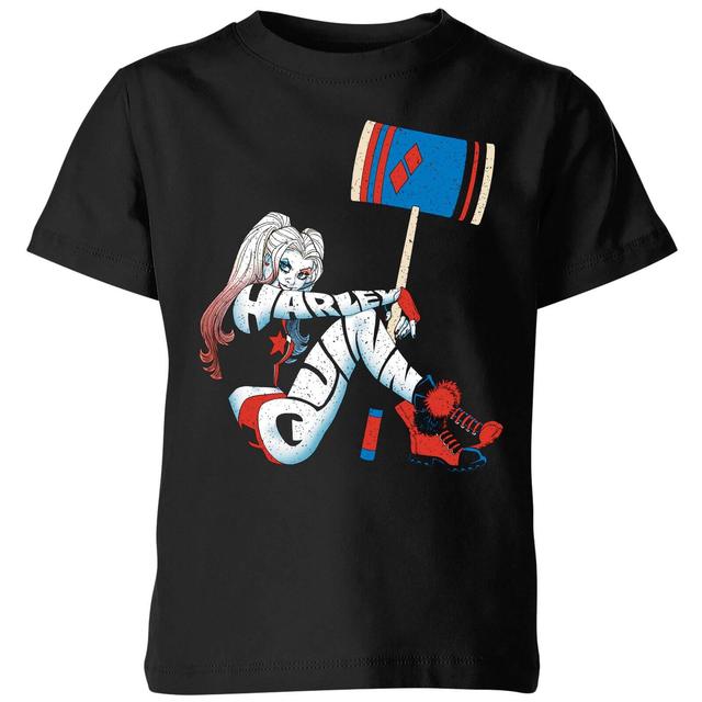 Camiseta para niños Harley Quinn de Batman - Negro - 5-6 años on Productcaster.