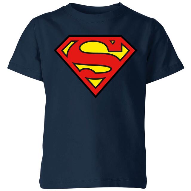 Camiseta para niño Justice League Superman Logo - Azul marino - 5-6 años on Productcaster.