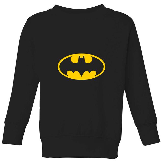 Sudadera para niño Justice League Batman Logo - Negro - 7-8 años on Productcaster.