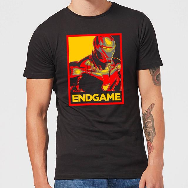 Camiseta Avengers Endgame Iron Man Poster para hombre - Negro - 4XL on Productcaster.