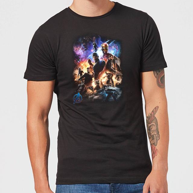 Camiseta Vengadores Endgame Montaje Personajes - Hombre - Negro - S on Productcaster.