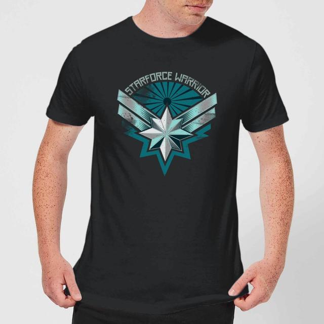 Captain Marvel Starforce Warrior Männer T-Shirt – Schwarz - L on Productcaster.