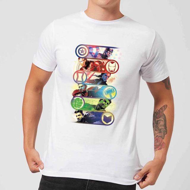 Camiseta Vengadores Endgame Original Heroes - Hombre - Blanco - L on Productcaster.