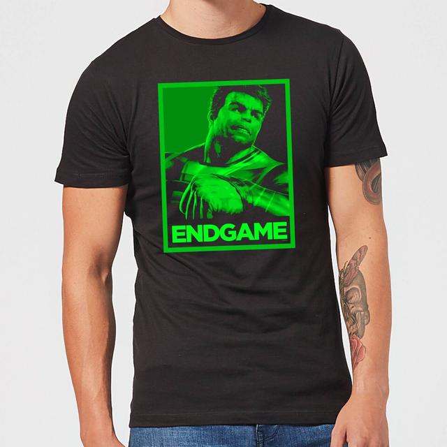 Camiseta Avengers Endgame Hulk Poster - Hombre - Negro - L - Negro on Productcaster.