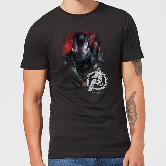 Avengers Endgame War Machine Brushed Men's T-Shirt - Black - L on Productcaster.