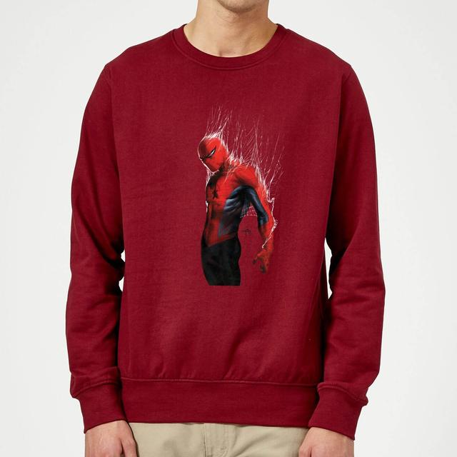 Sudadera con tirantes de tela de Marvel - Burdeos - S - Burgundy on Productcaster.