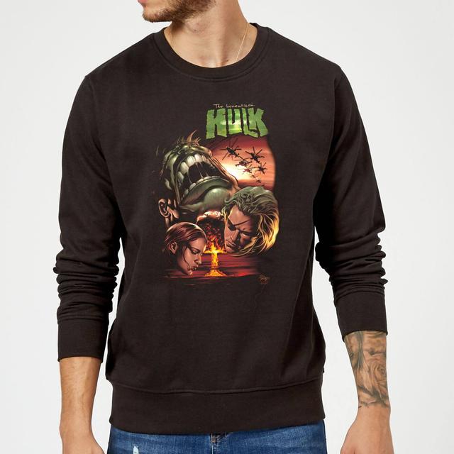 Sudadera Incredible Hulk Dead Like Me de Marvel - Negro - L - Negro on Productcaster.