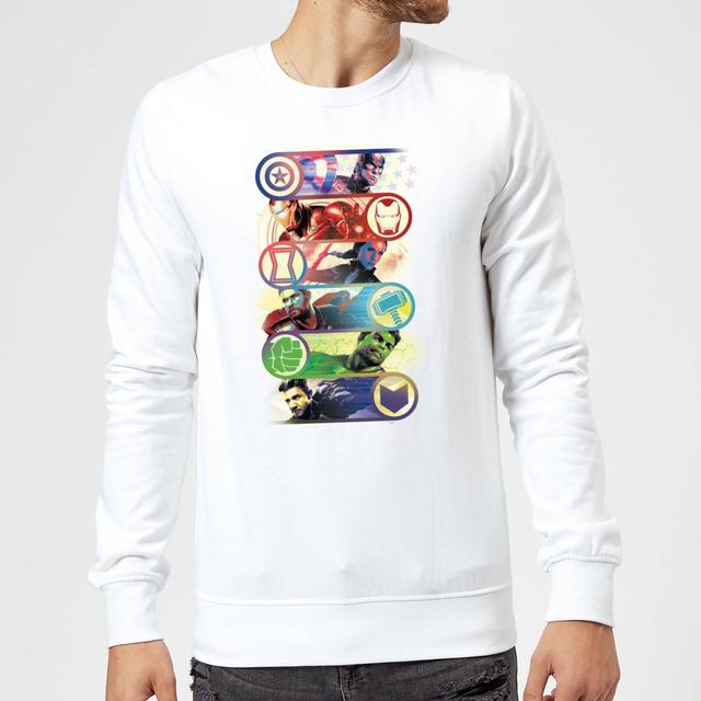 Sudadera Vengadores Endgame Original Heroes - Hombre - Blanco - XXL - Blanco on Productcaster.