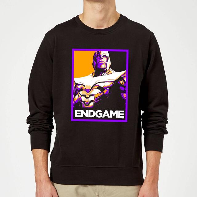 Sudadera con póster Avengers Endgame Thanos - Negro - M - Negro on Productcaster.