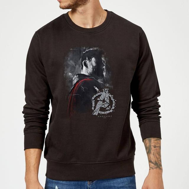 Sudadera Vengadores Endgame Thor Brushed - Hombre - Negro - L on Productcaster.