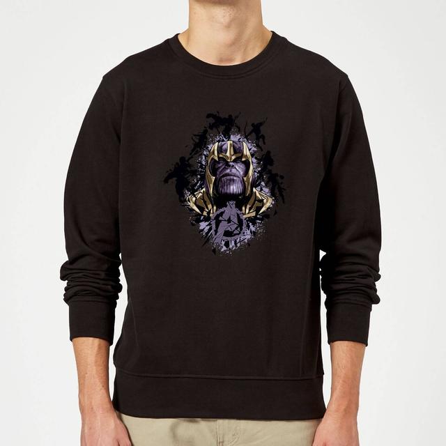 Sudadera Vengadores Endgame Caudillo Thanos - Hombre - Negro - S - Negro on Productcaster.