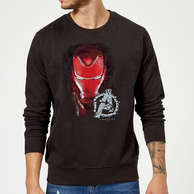 Avengers Endgame Iron Man Brushed Sweatshirt - Schwarz - XXL on Productcaster.