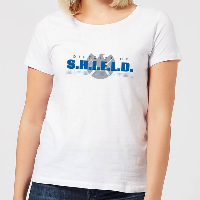 Marvel Avengers Director Of Shield Women's T-Shirt - White - M - White on Productcaster.