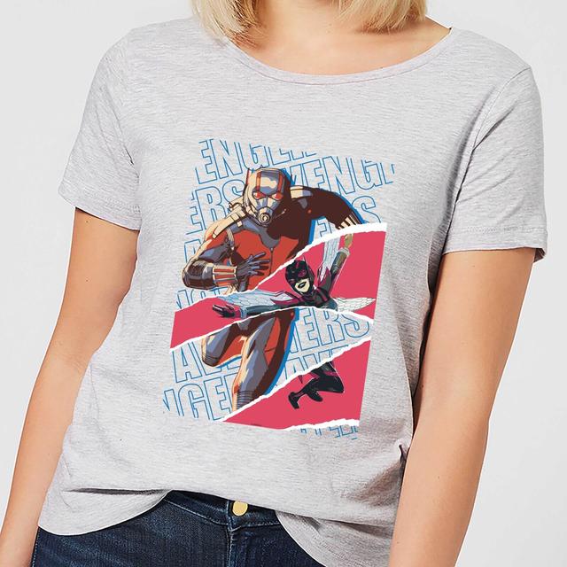 Camiseta Avengers AntMan And Wasp Collage para mujer - Gris - 5XL on Productcaster.