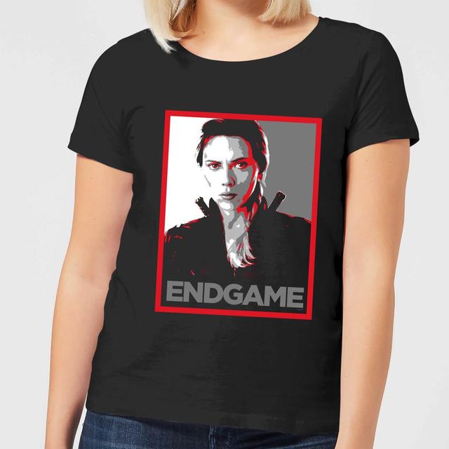 Camiseta Avengers Endgame Black Widow Poster para mujer - Negro - L - Negro on Productcaster.