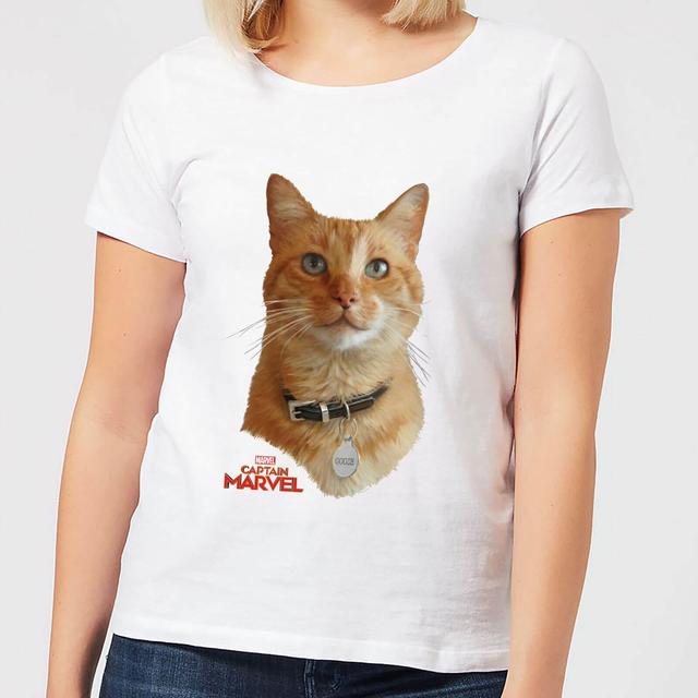 Captain Marvel Goose dames t-shirt - Wit - M on Productcaster.