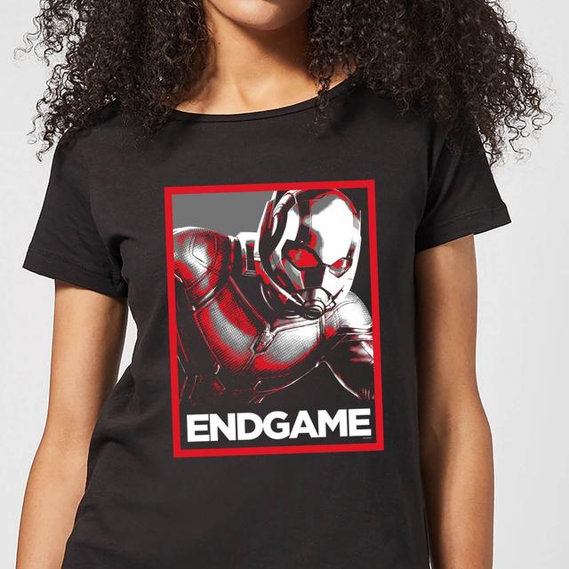 Avengers Endgame Ant-Man Poster Women's T-Shirt - Black - S on Productcaster.