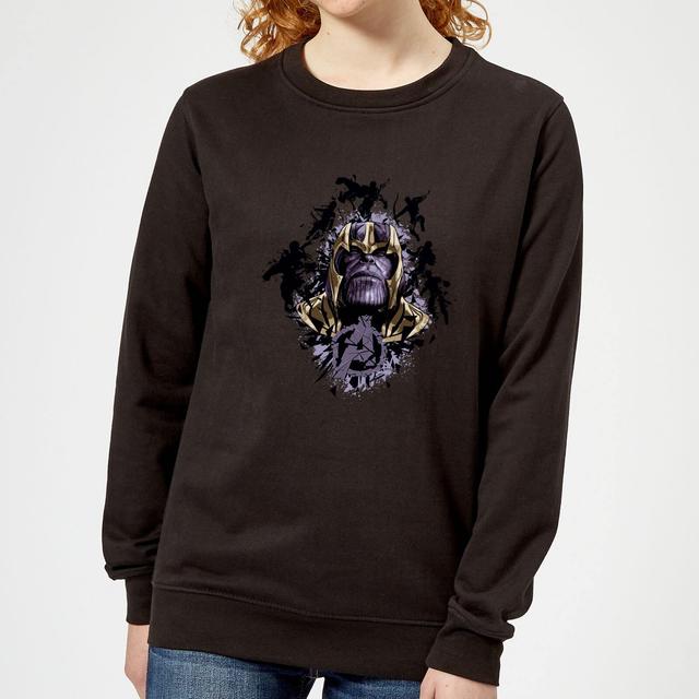 Sudadera Vengadores Endgame Caudillo Thanos - Mujer - Negro - XS - Negro on Productcaster.