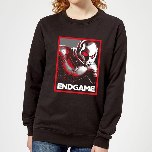 Avengers Endgame Ant-Man Poster Women's Sweatshirt - Black - XL on Productcaster.