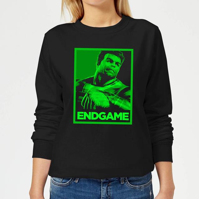 Sudadera Avengers Endgame Hulk Poster Mujer - Negro - M - Negro on Productcaster.