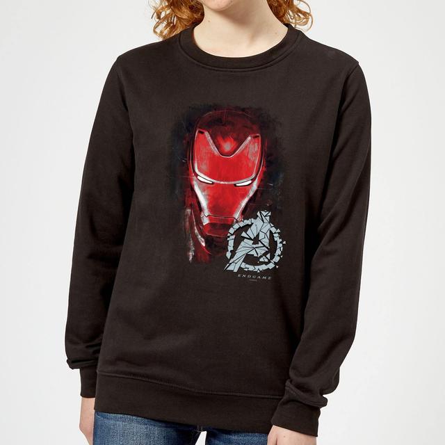 Sudadera Vengadores Endgame Iron Man Brushed - Mujer - Negro - L on Productcaster.