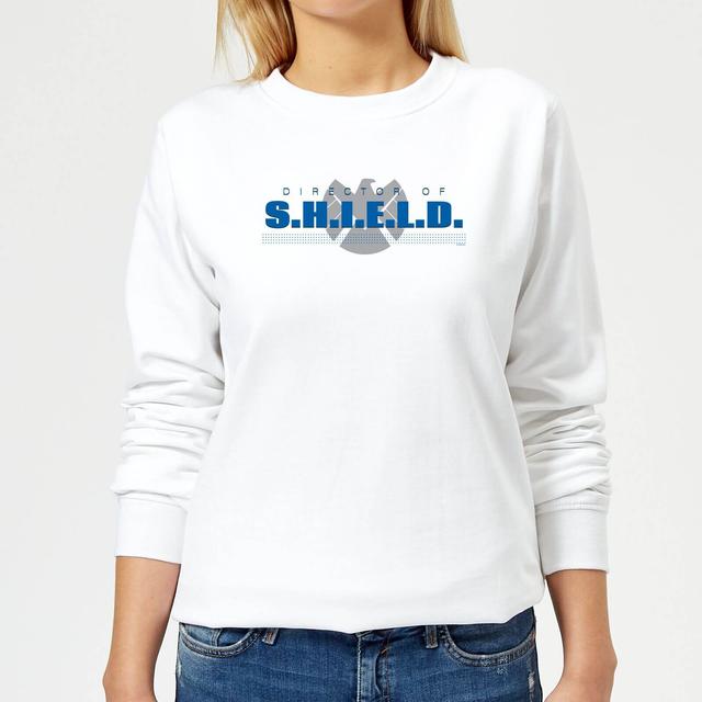 Sudadera Avengers Director Of Shield para mujer - Blanco - M - Blanco on Productcaster.