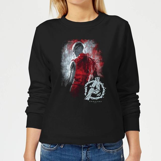 Avengers Endgame Nebula Brushed Women's Sweatshirt - Black - XS on Productcaster.