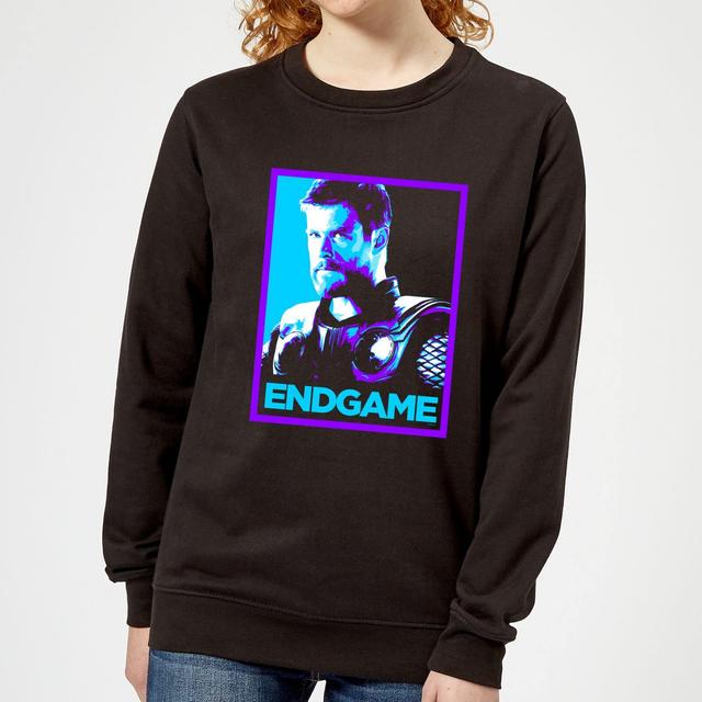 Sudadera Avengers Endgame Thor Poster Mujer - Negro - M - Negro on Productcaster.