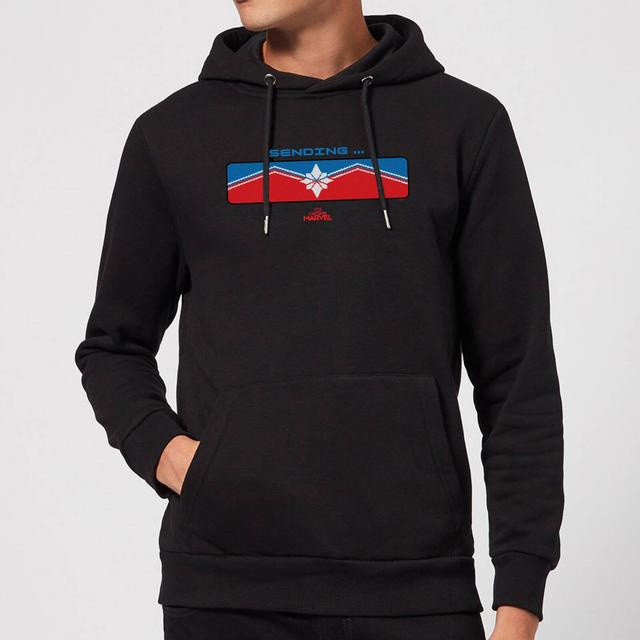 Captain Marvel Sending hoodie - Zwart - S - Zwart on Productcaster.